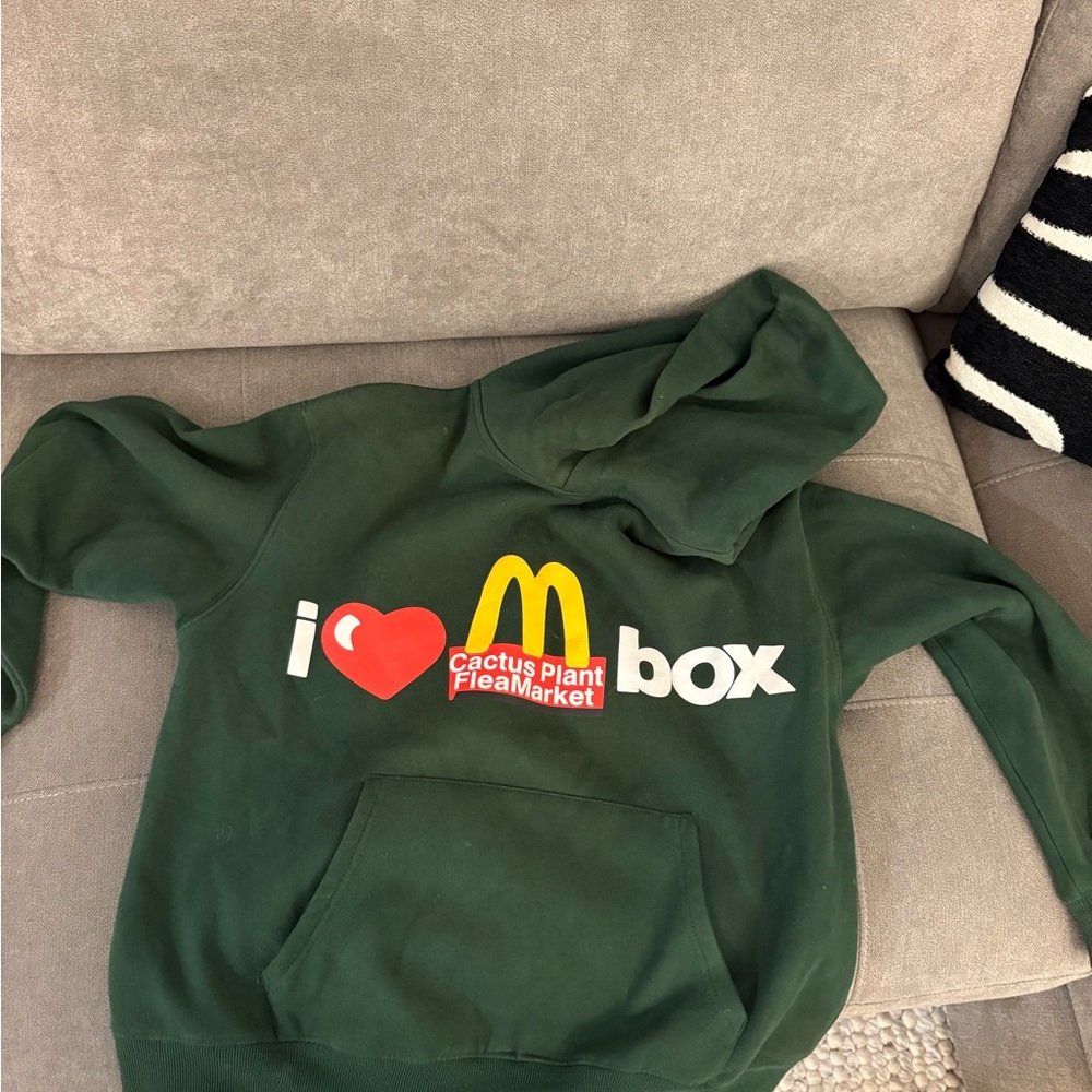 Cactus Plant Flea Market Green Hoodie